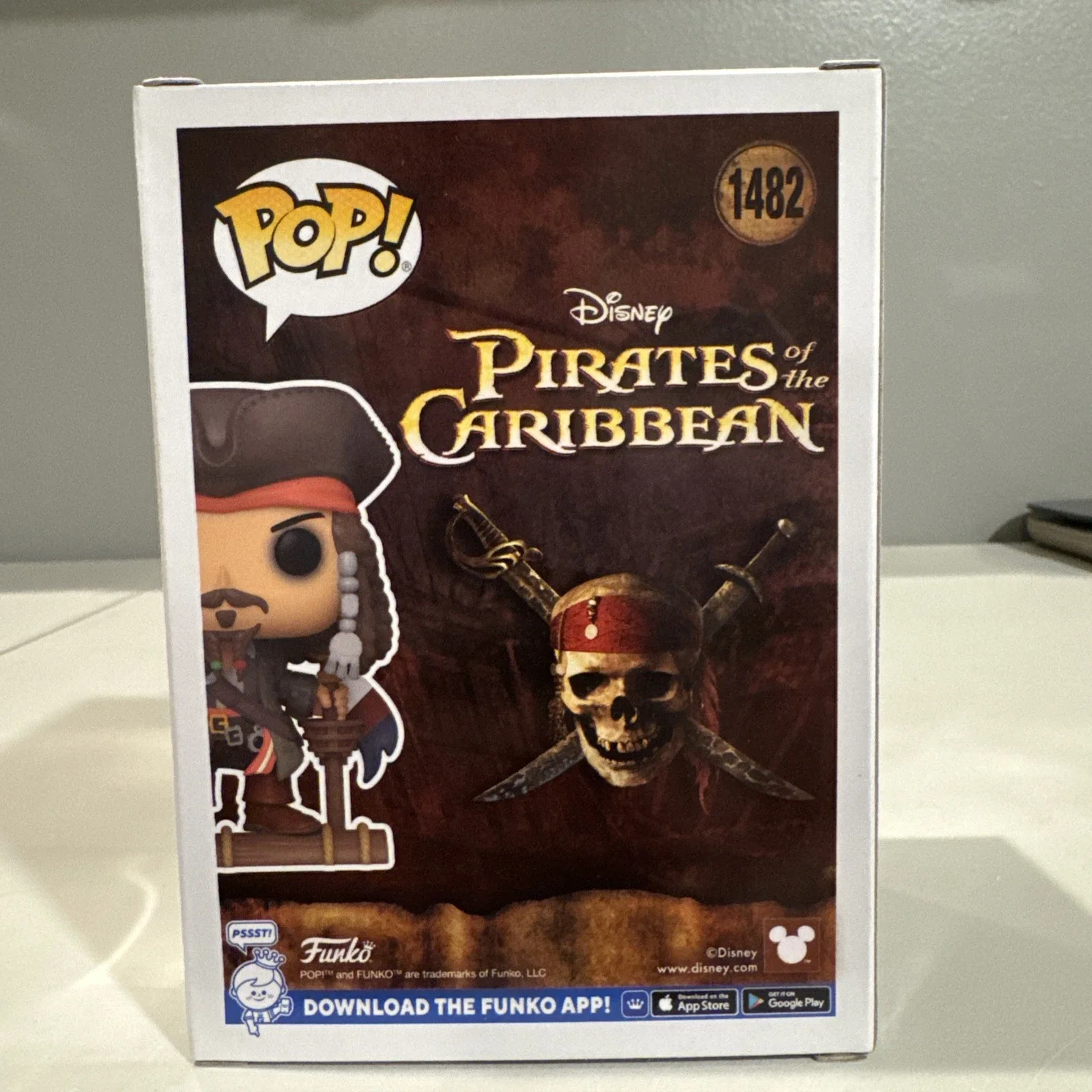 Jack Sparrow 1482 Figures Funko Pop Disney Pirates of the Caribbean Vinyl Figure 4.3 inch Collect Limited Edition Model Toy Gift - Image 6