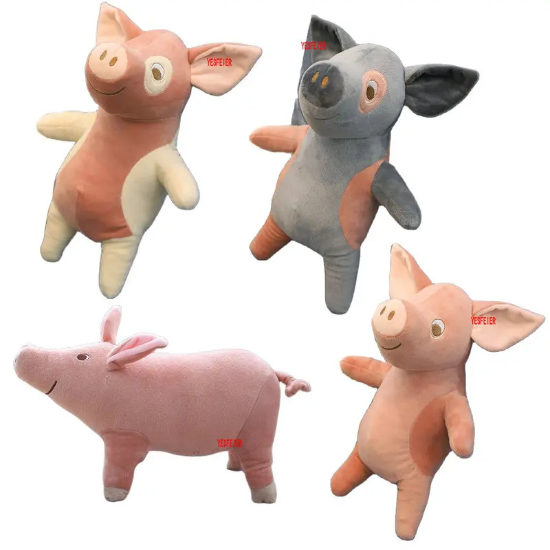 1pc 20/25cm Cartoon Pig Plush Toy Stuffed Soft Animal Doll for Boy's Gift Girl Toy Kawaii Gift for Girls