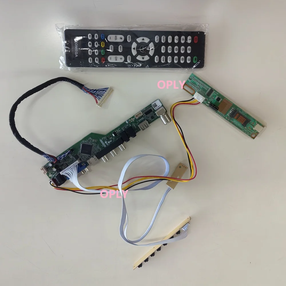 TV Controller Board For B154PW02 V0/V2/V3/V1 1440x900 Panel USB VGA Screen LED AV LCD Remote HDMI-compatible Monitor Audio 15.4