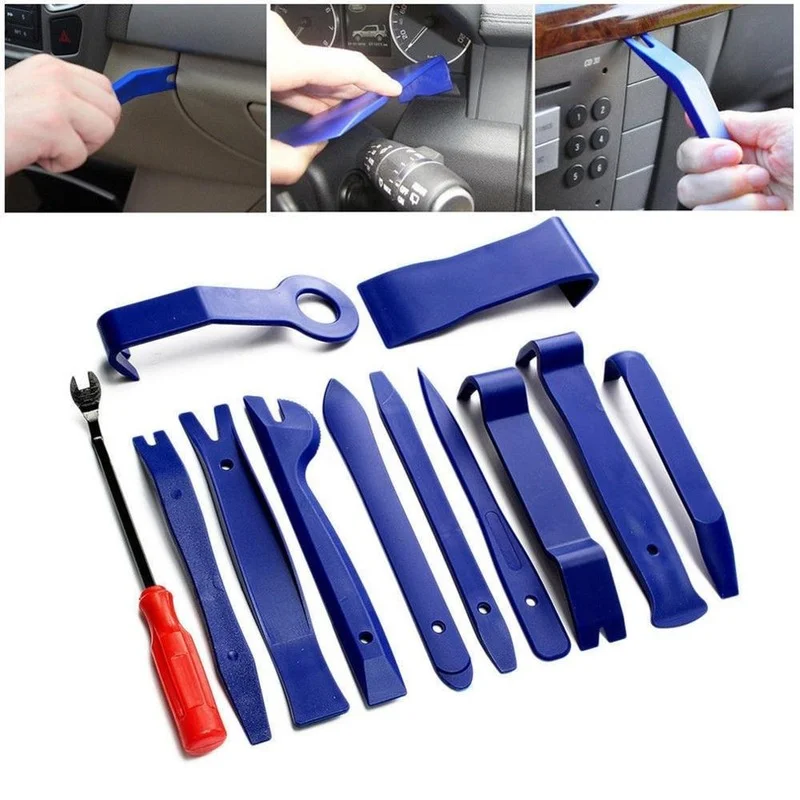 Car Door Clip Car Disassembly Tools Set DVD Stereo Refit Kits Interior Plastic Trim Panel Dashboard Removal Tool Repair Tools