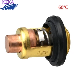 6G8-12411 Thermostat 60 Degrees 140F For Yamaha Honda 4 stroke Boat Engine Accessories Replaces Aftermarket