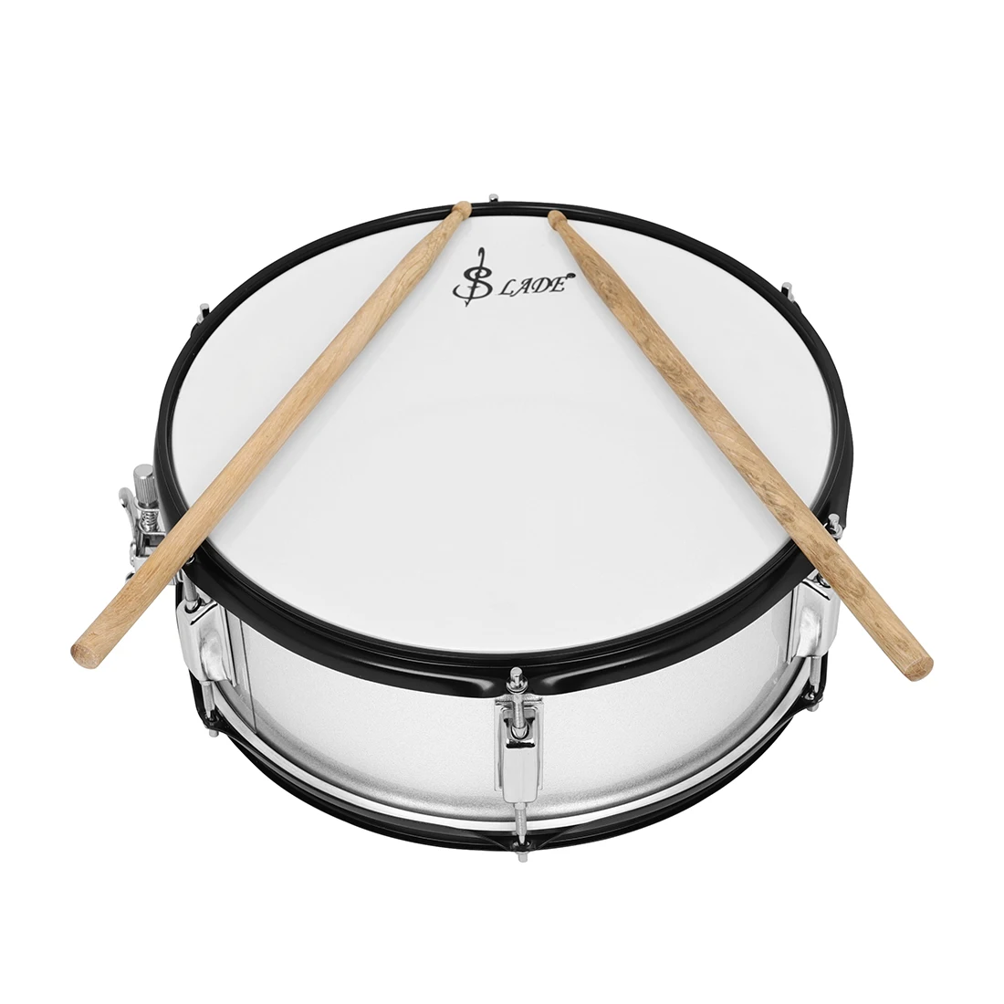 SLADE طبلة كمين احترافية مقاس 14 بوصة مع حقيبة طبل وأعواد الطبل - ملحقات أدوات الإيقاع