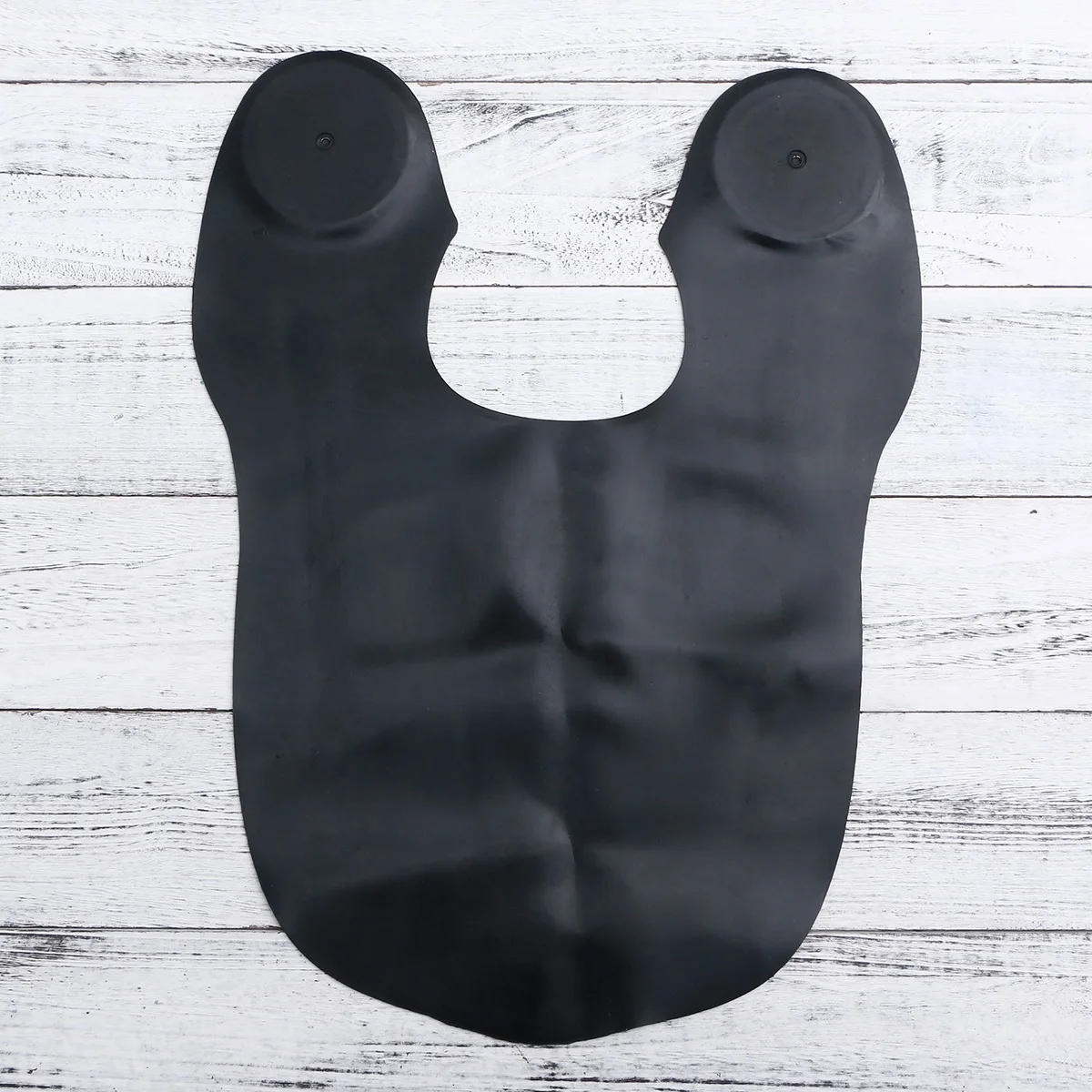 

Silicone Cape Black Adjustable For Adults Hairdressing Cape Salon Barbers Hair Dye Cutting Washing Shawl Apron Tool