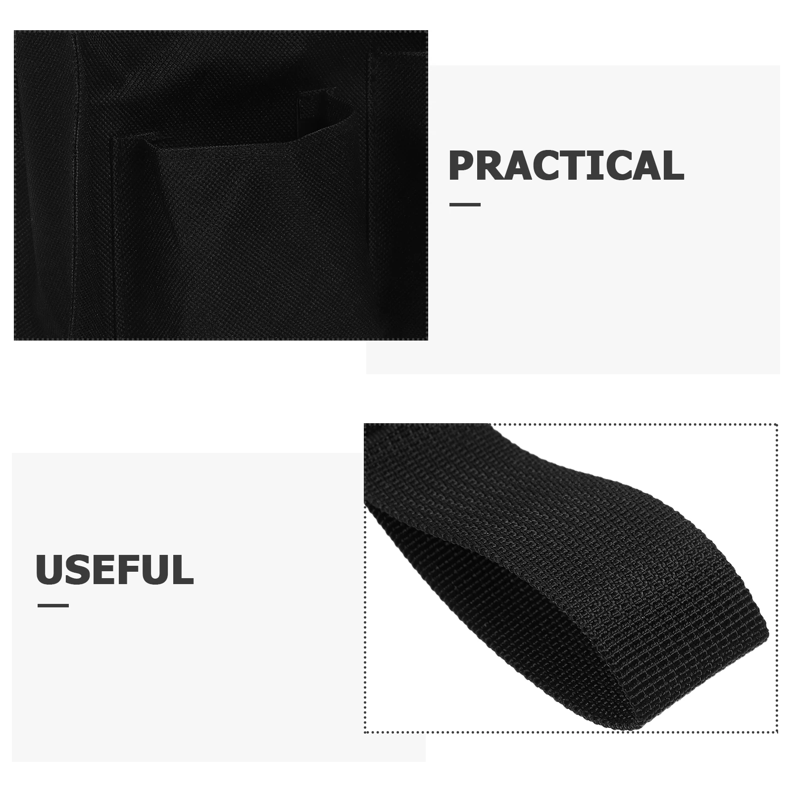 2Pcs Large Capacity Oxford Cloth Softball Referee Ball Bag Multifunctional Sports Portable Waist Strap Side Storage Baseball