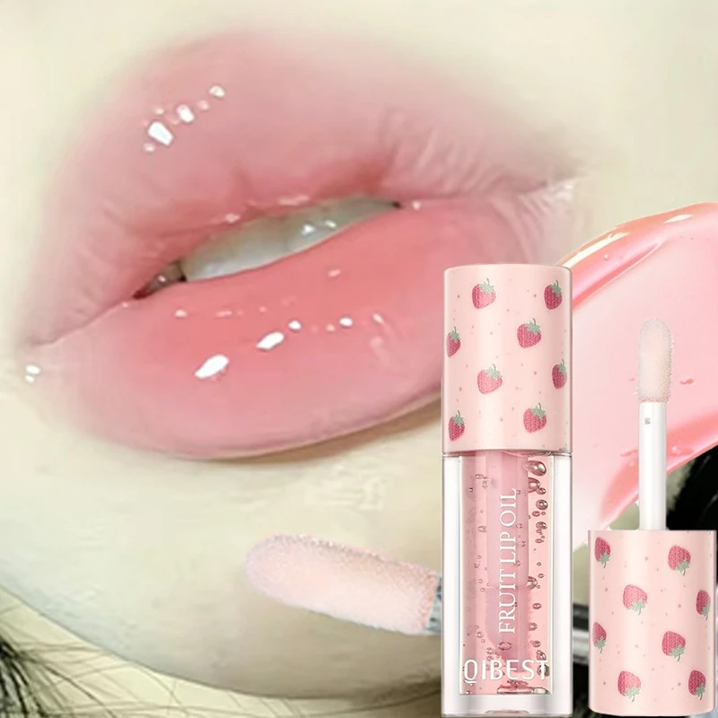 ลิปกลอสให้ความชุ่มชื้นอย่างล้ำลึก กลิ่นผลไม้ รสอร่อย โปร่งใส เงางาม ไม่เหนียวเหนอะหนะ ลิปออยล์ บำรุงริมฝีปาก เครื่องสำอาง