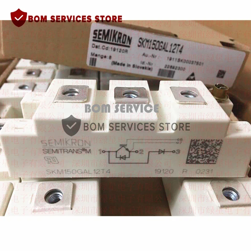 SKM75GB17E4 SKM75GB173D SKM100GB17E4 SKM100GAL12T4 SKM150GAL12T4 SKM50GAL12T4 SKM75GAL12T4 شحن مجاني الوحدة الأصلية