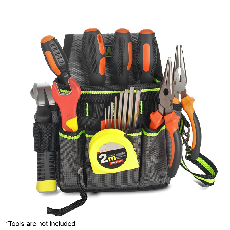 Jakah Werkzeugtasche, Elektriker-Werkzeugtasche, Premium, professioneller Organizer mit mehreren Taschen HL148 – Detail 14