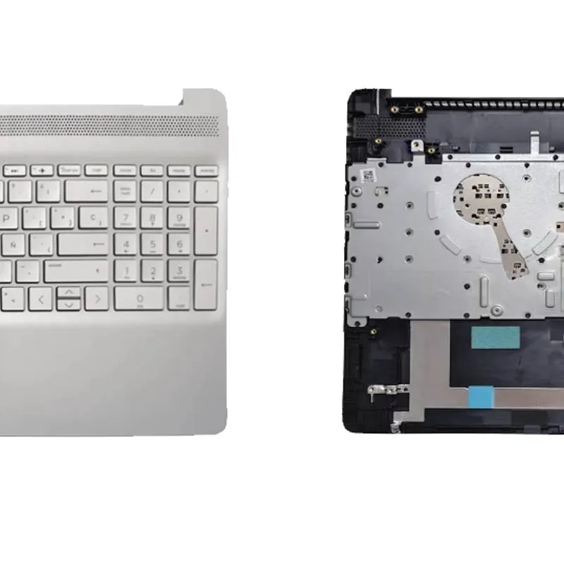 

New US Keyboard For 250 G8 G9 256 255 G8 G9 15S-DU 15S-DR 15-GW 15-DW TPN-C139 Palmrest Upper Cover Case Silver Black Grey
