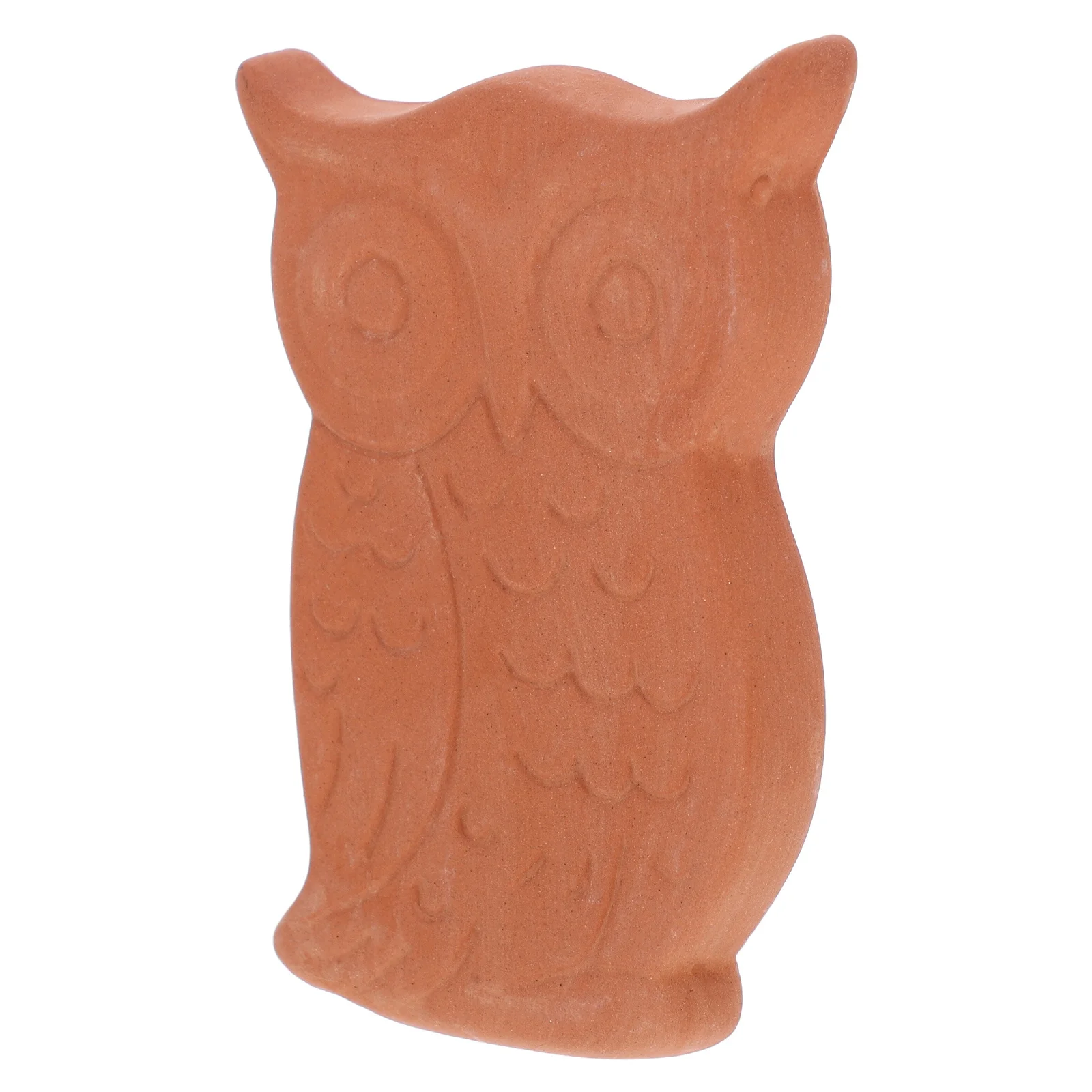 Disco suavizante de absorción de humedad reutilizable en forma de búho de terracota para almacenamiento de azúcar moreno y contenedor de alimentos