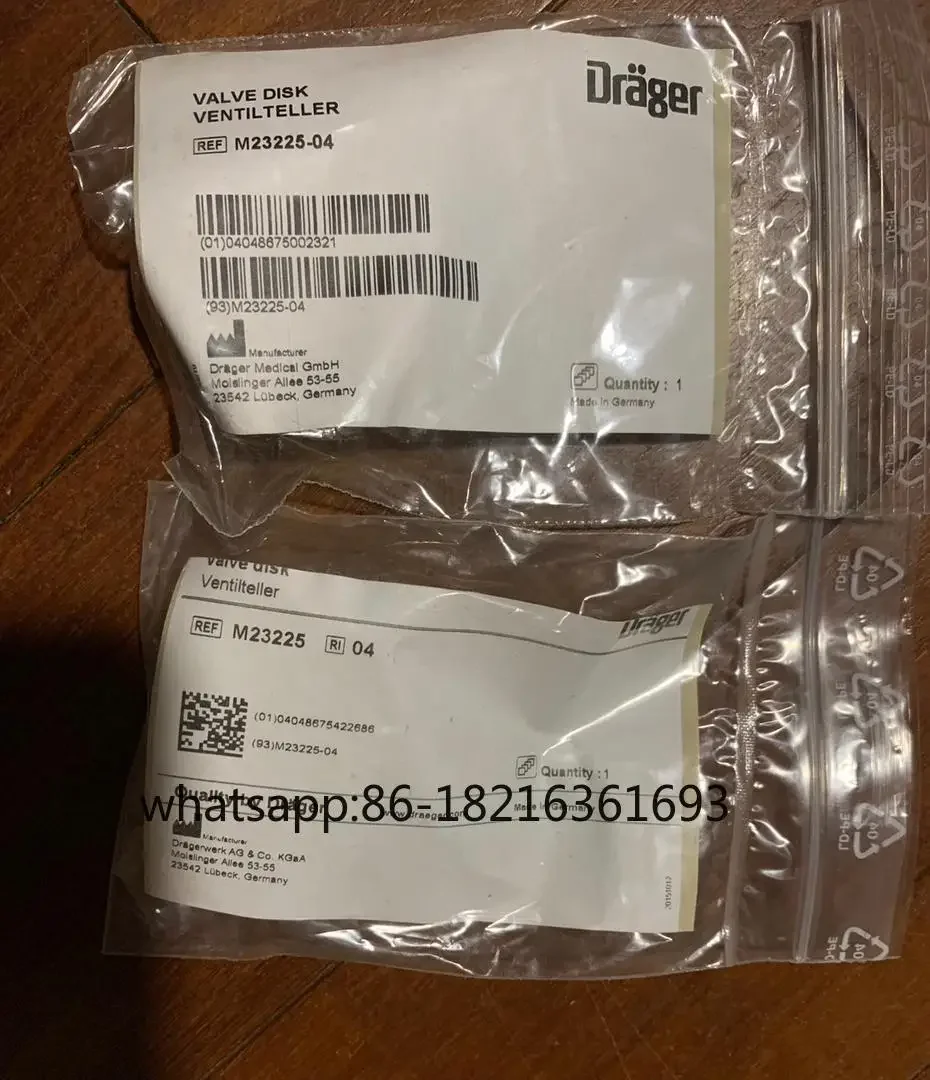 Drager M23225 Valve Disc of Ceramic for Fabius Draeger (New,Original)