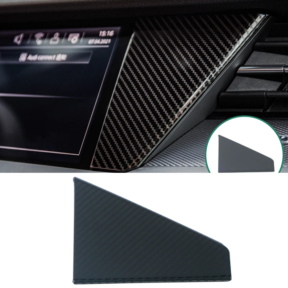 

Only Fit LHD! For Audi A3 8Y 2020 2021 2022 2023 Car Accessories Stainless Steel Interior Console Navigation Panel Trim 1pcs