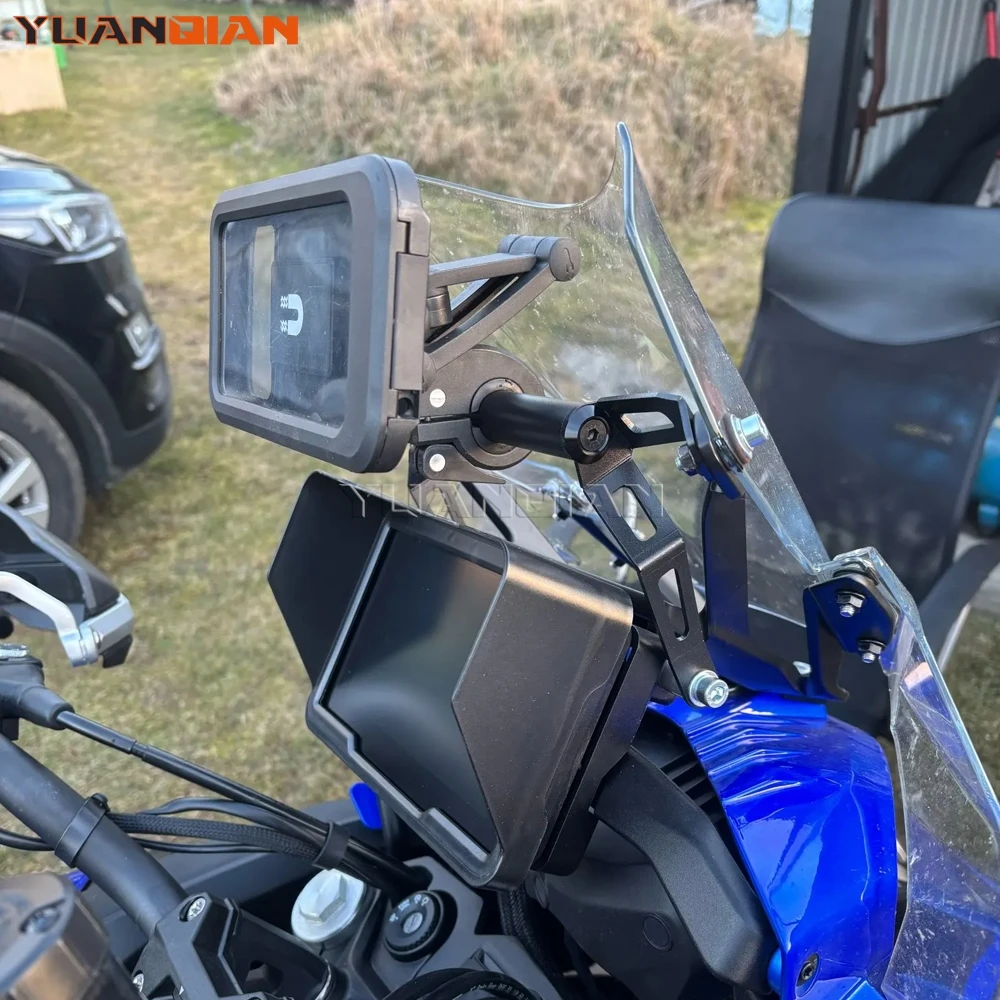

For QJMOTO SRT800 SRT800X 800SRT SRT 800X 800 2024 2025 Motorcycle Accessories Smartphone GPS Mount Holder Navigation Bracket
