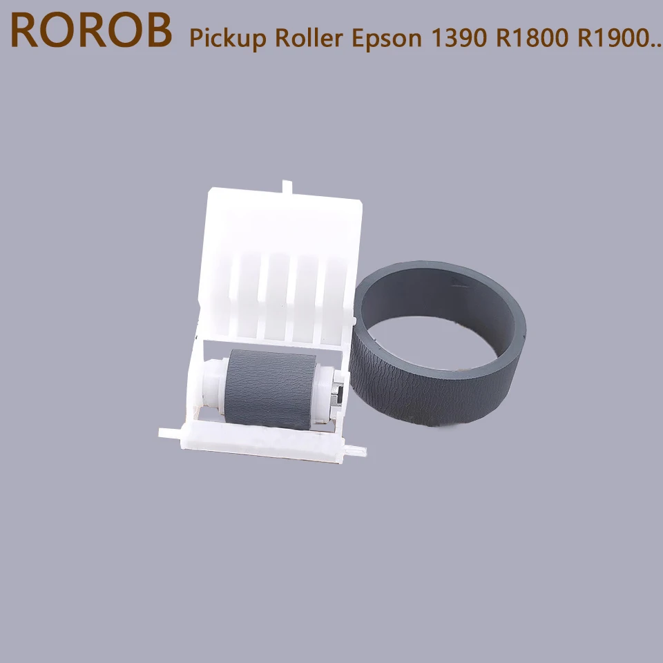 Kit di montaggio del rullo di prelievo di alimentazione per Epson 1390 R1800 R1900 R2000 L1300 L1800 1500W R1410 ME1100 Cuscinetto in pelle del rullo di separazione