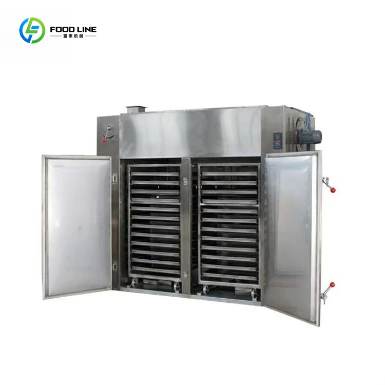 Horno de secado Industrial personalizado, circulación de aire caliente para té, tabaco, hierbas, patatas fritas de algas marinas, plantatán de yuca, sal de hierbas duradera