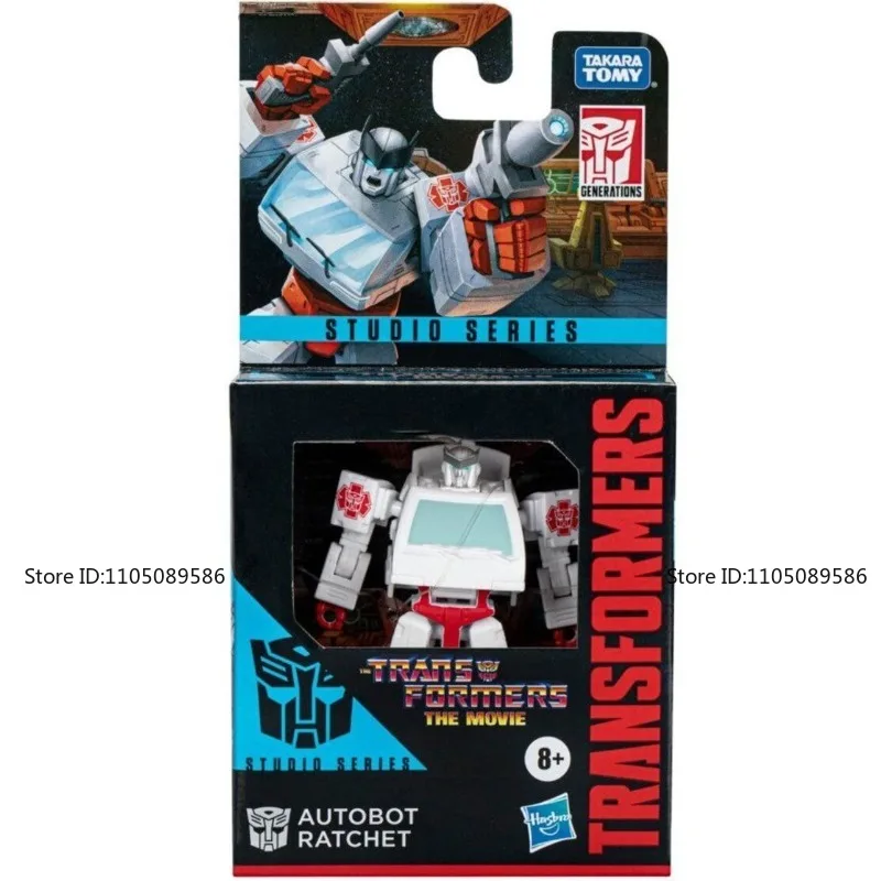 在庫ありトランスフォーマーSSクラスCrラチェットクールドールズオリジナル映画キャラクターフィギュア誕生日プレゼントホリデーおもちゃ可動モデル