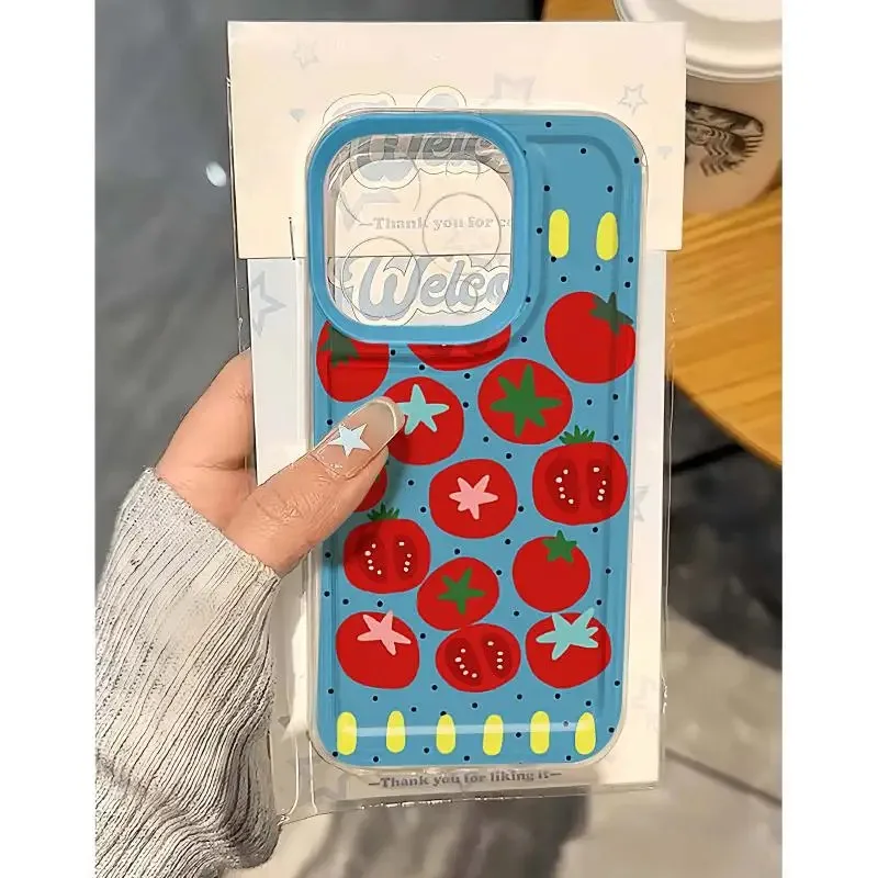 Tomatoes Phone Case For Samsung Galaxy A37 A57 A16 A07 A17 A36 A26 A56 A55 A35 A25 A15 A05s A54 A24 A14 A06 A05 A13 4G 5G