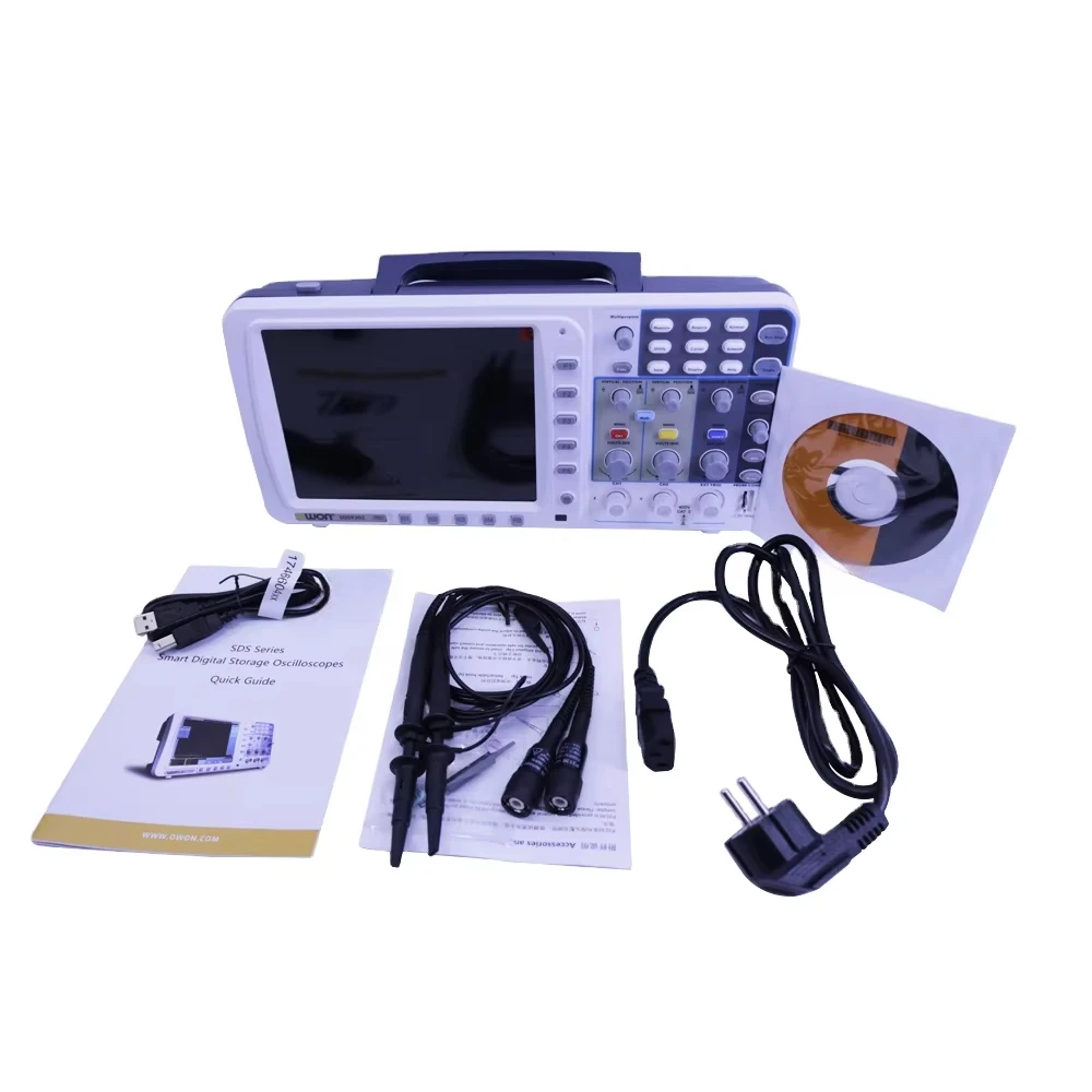 SDS9302 Digital Oscilloscope 2 300MHz 3.2gs/s 2 + 1 External Channel