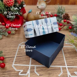 3D Christmas Box Metal Cutting Dies Scrapbooking Embossed Carbon Steel Mold Card Making Crafts Die Cut 2025 New Arrival