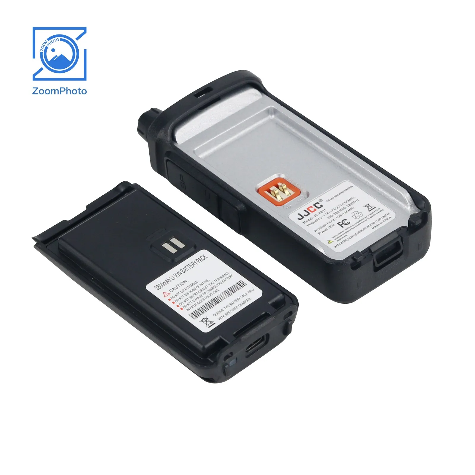 JJCC-walkie-talkie de mano, transceptor de 256 canales, VHF, UHF, Radio con pantalla a Color de 8811 pulgadas, 1,77, 5W