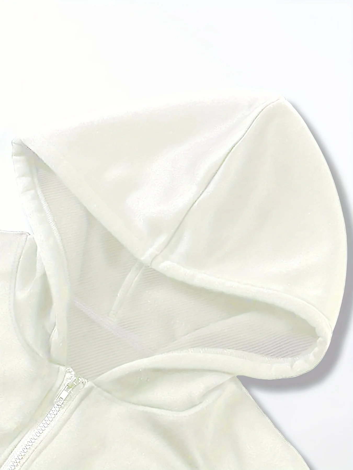 سويت شيرت نسائي بقلنسوة أنيق وجميل من Disney Princess and Fairy Print للخريف والشتاء بسحاب