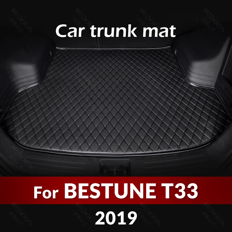 Car Trunk Mat For BESTUNE T33 2019 Custom Car Accessories Auto Interior Decoration