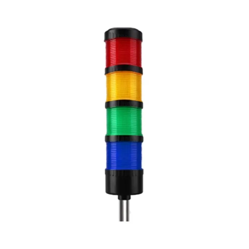 LED Multi-Functional Signal Light Foldable 4-Layer Indicator Manual Tower Lights Warning Machine Light