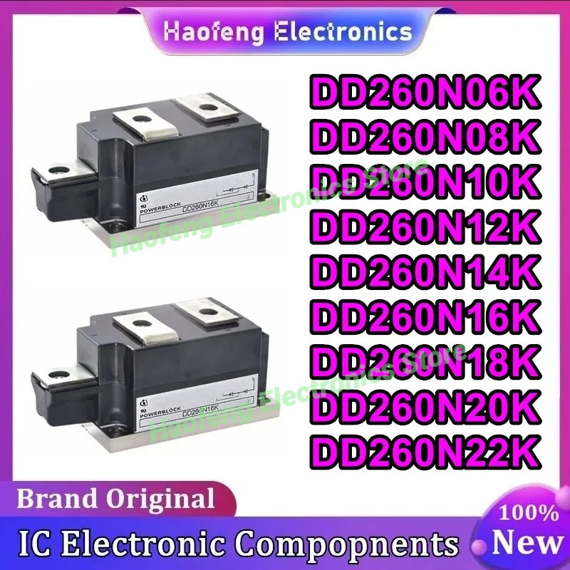 DD260N06K DD260N08K DD260N10K DD260N12K DD260N14K DD260N16K DD260N18K DD260N20K DD260N22K