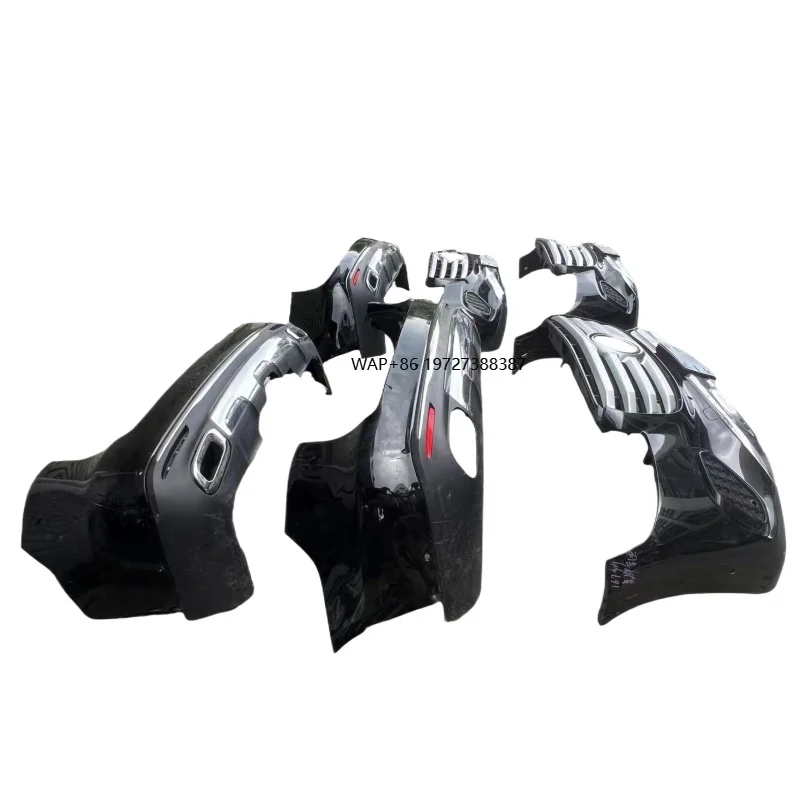 

GLS 167 High Quality Front & Rear Bumper Kit 24 Years Present ABS Plastic Auto Body Upgrade Including Exhaust