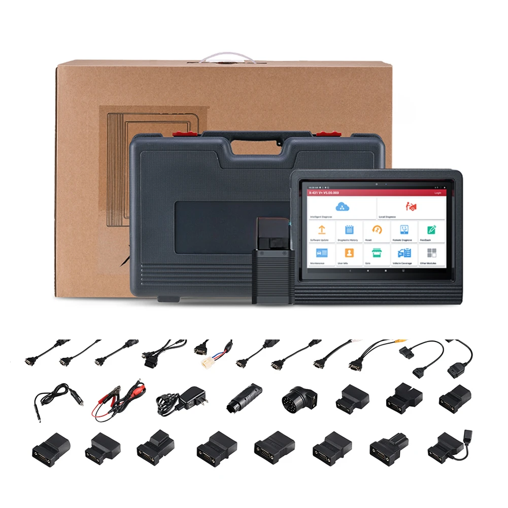 

launch x431 v plus 10" v4.0 diagnostic tool x431 v+ plus pro3 pad hd3 heavy duty scanner 431 v+ pro global with TSGUN TPMS