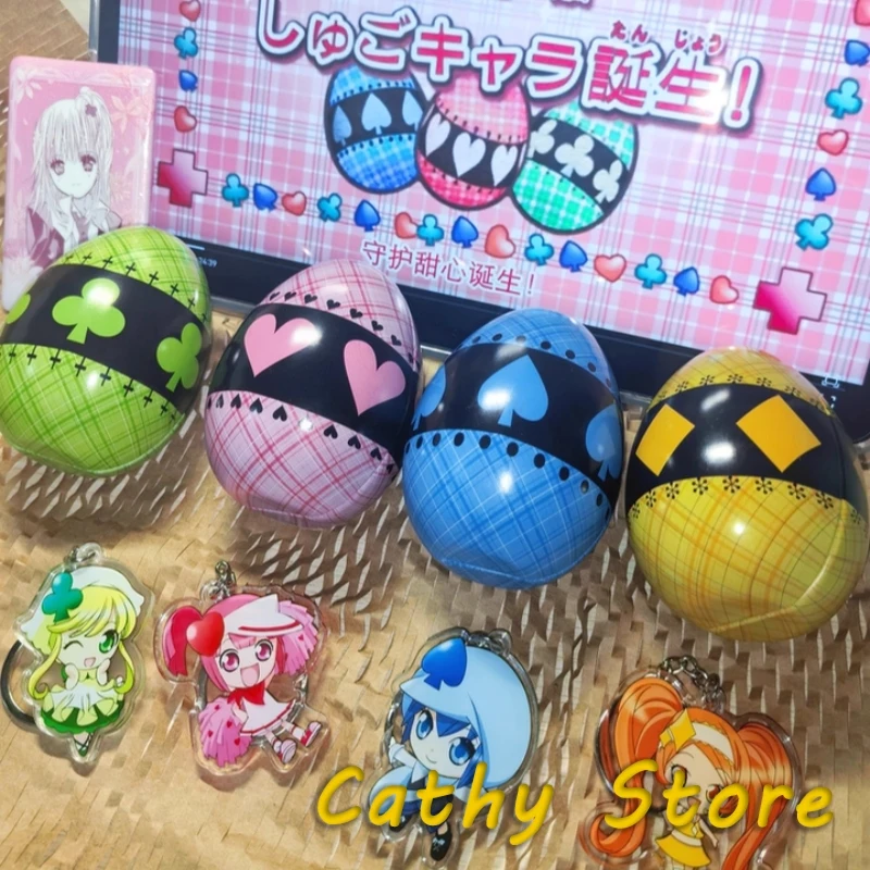 Shugo Chara Heart Egg Cosplay Prop Amu Hinamori Anime Peripheral Figure Storage Jar Decor Pendant Anime Lovers Gift Acg view 2