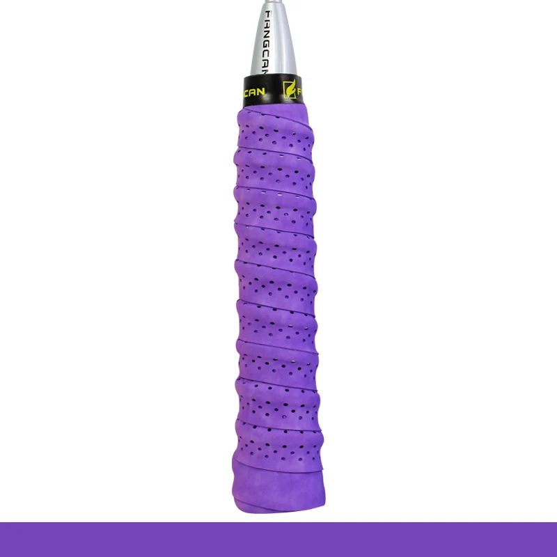 FANGCAN 6 stuks/lot 0,8 mm dikke tennisracket grip tape, zweetabsorberend, antislip racket overgrip, padel accessoires
