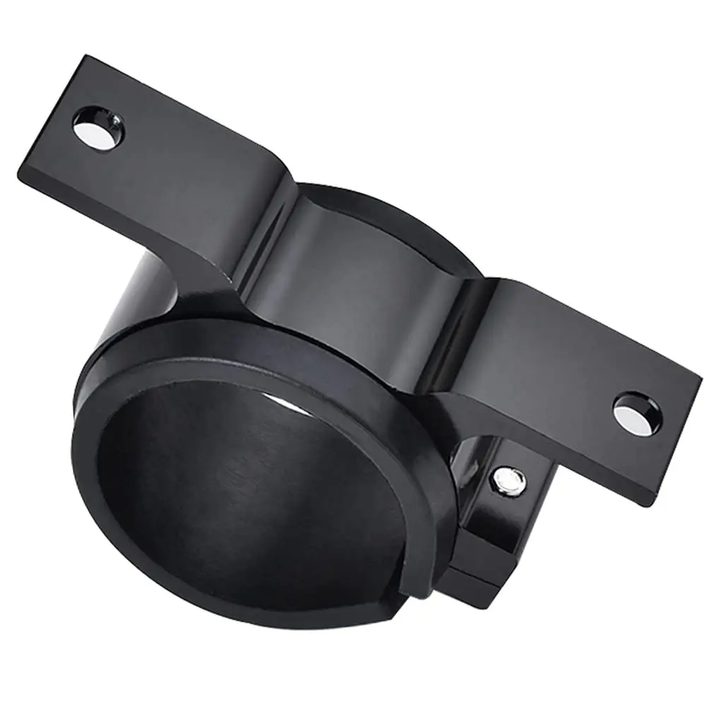 Universal 60mm Aluminum Fuel Pump Bracket Single Fuel Filter Mount Clamp Holder Car Racing Accessories