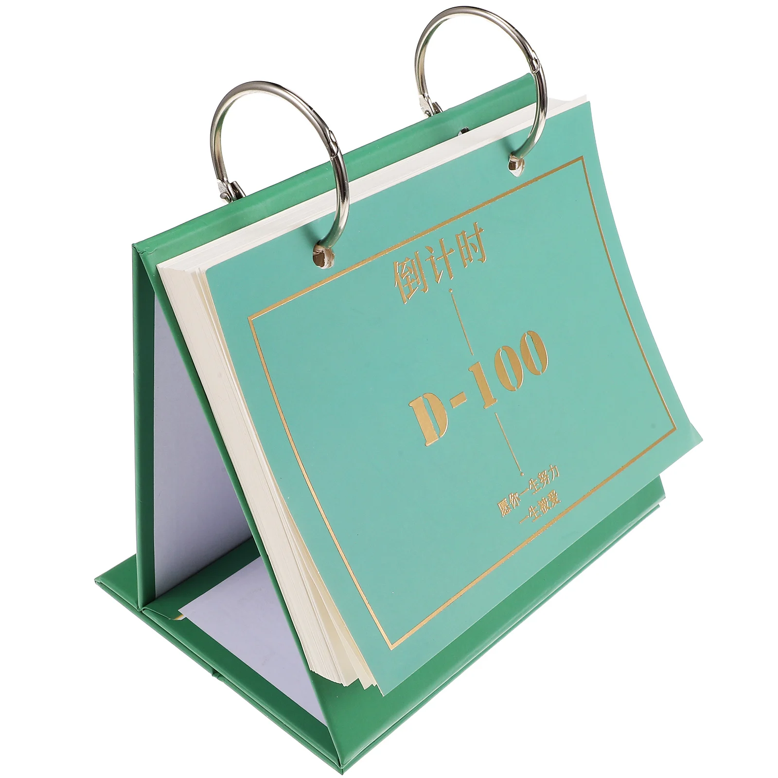 

Countdown Counting Countdown Calendar Planner Desktop Calendar 2023 Thick Paper Decorative Academic Dark Green