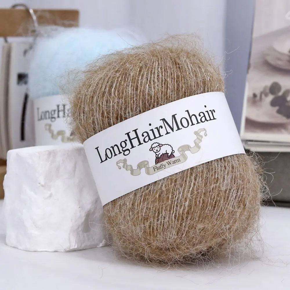 100g/set Alpaca Mohair Yarn for Hand Knitted Sweaters Hats Scarfs Shawls Gloves Socks DIY Soft Comfortable Skin Friendly Thread view 3