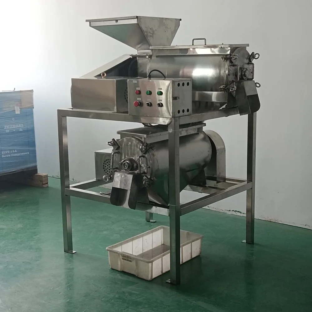 Commercial Mango Pulp Making Machine Tomato Strawberry Paste Juice Extraction Cherry Pulper Machine for Industrial Food