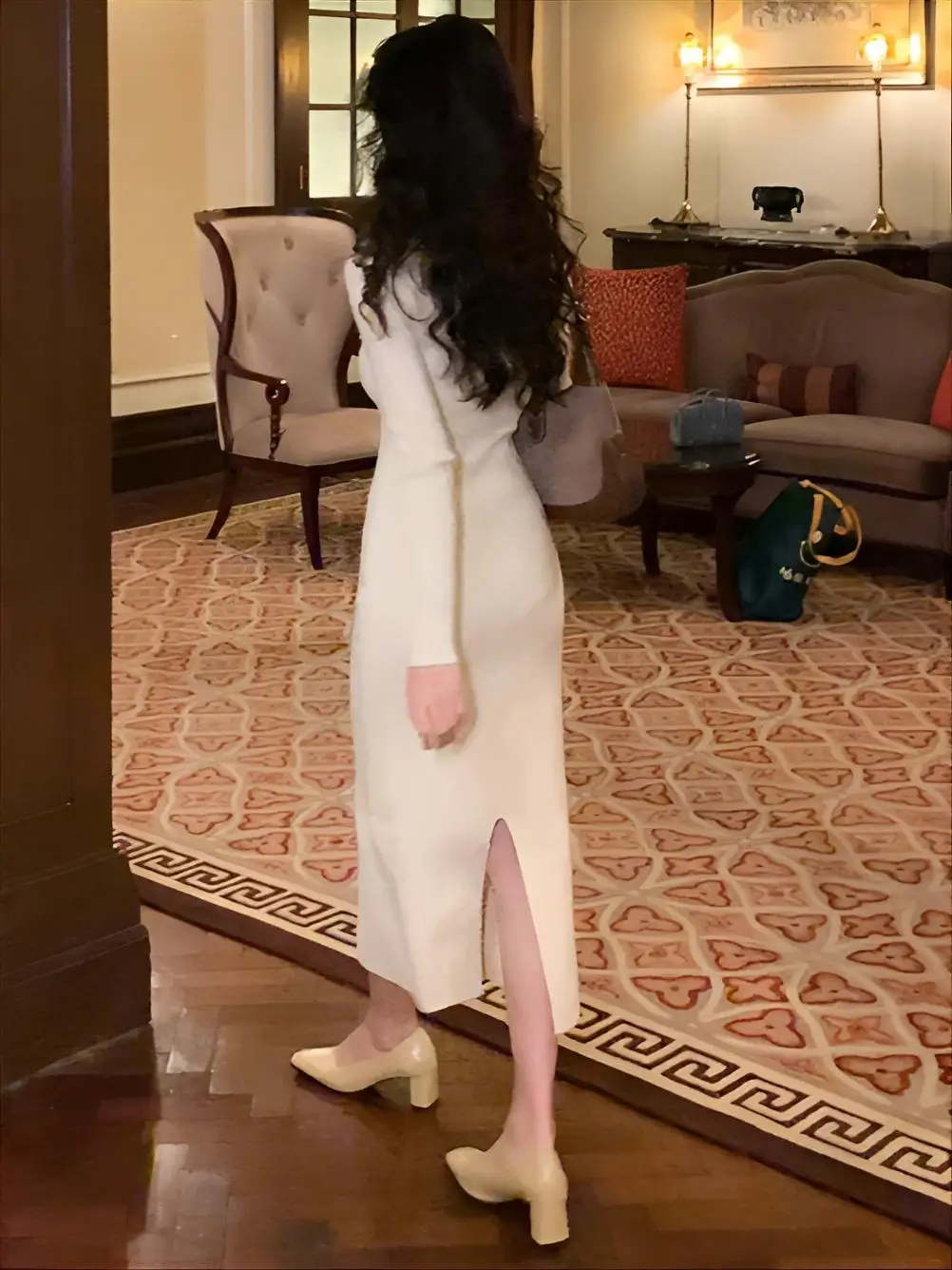 

Knee Length Pullovers For Woman Sweaters Jumpers Women Leisure Wrap Style Athleisure Adult Cottagecore Print Hook Twisted Trendy