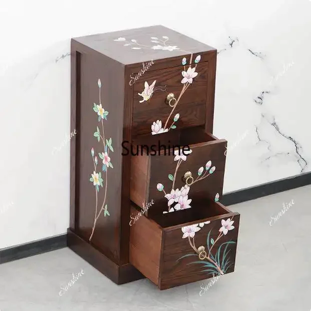 

Living room household small vertical cabinet bedroom storage cabinet