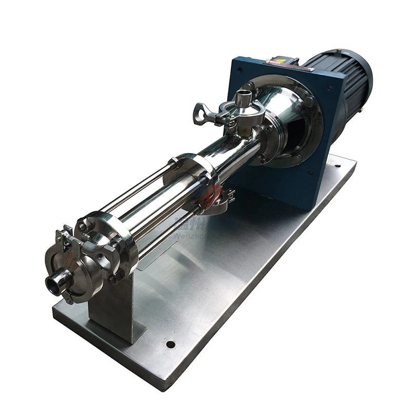 

Stainless Steel Food Grade Single Screw Dosing Pump Progressive Cavity Pump For Drinking Water Treatment