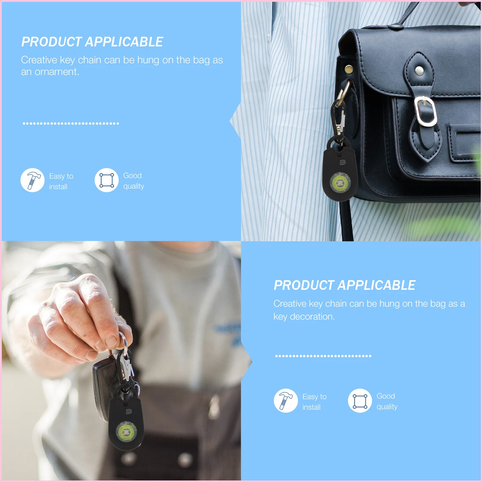 125Db Personal Security Alarm Emergency Siren with LED Flashlight for Walking Running Siren Alarm