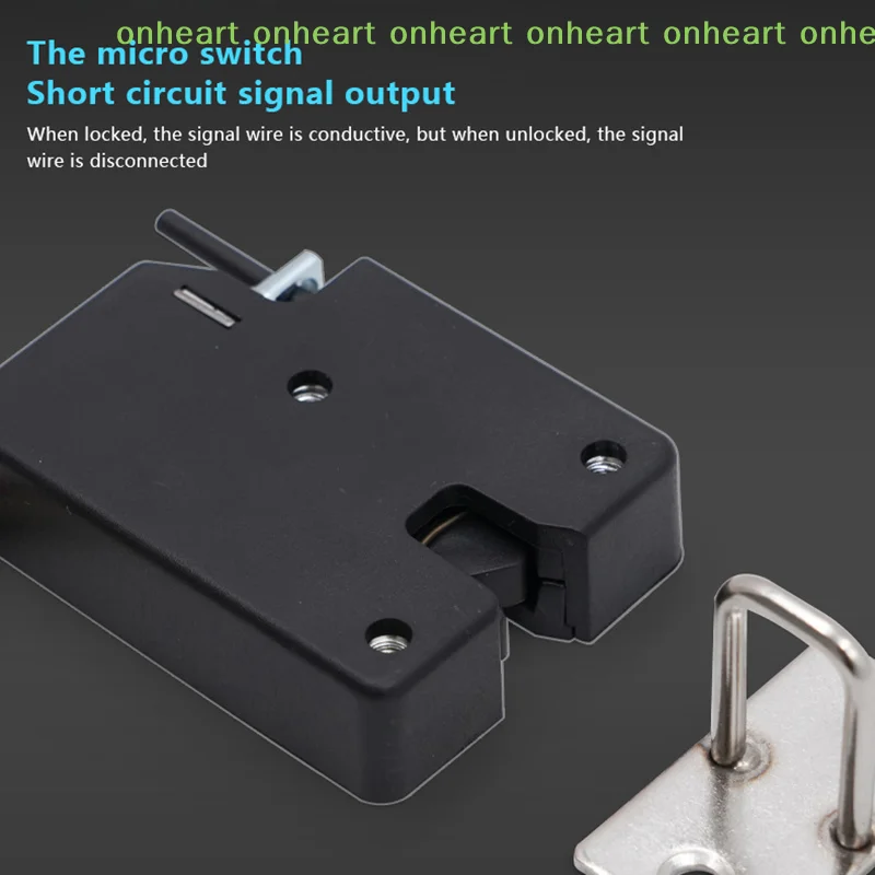 [C]DC 5V 12V 24V Mini Small Electric Control Cabinet Door Lock Cabinet Lock Locker Drawer Lock Electronic Lock Access Control