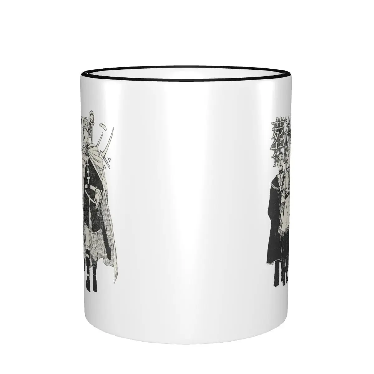 Anime Japanese Beyond Journey's End Coffee Mugs Cute Sousou No Frieren Tea Cups For Office