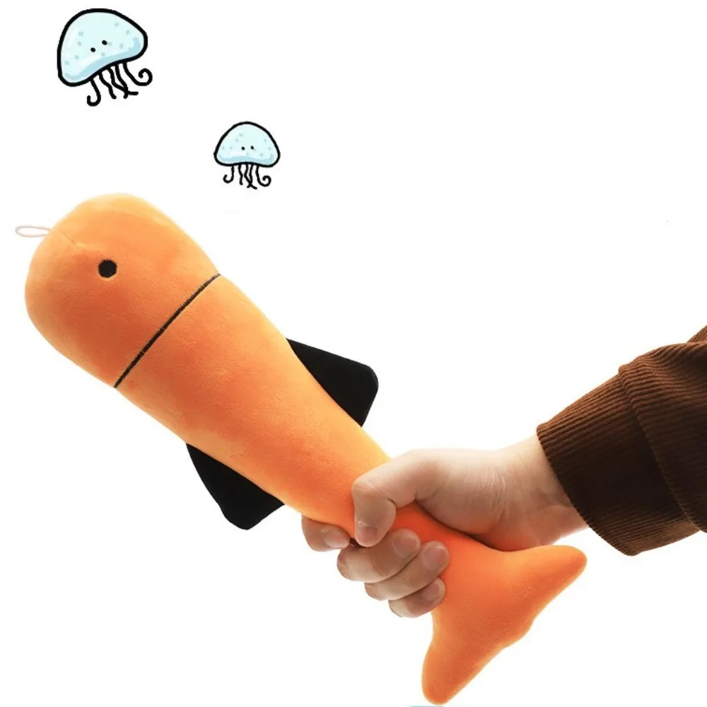 Cartoon Fish Hitting Hammer Stick Scratch Itch Meridian Slap Stick Hand-held Reduce Fatigue Knock Massage Tool Leisure