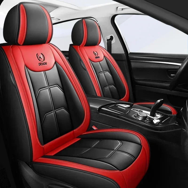 التغطية الكاملة العالمي بولي Leather الجلود مقعد السيارة يغطي لمازدا 3 CX-5 2 5 6 CX-3 CX-4 CX-7 CX-9 RX-8 CX-30 CX-50 اكسسوارات السيارات