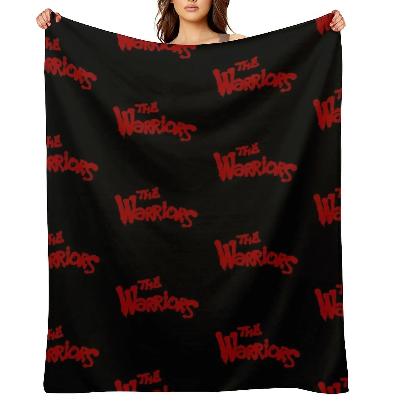 

The Warriors Throw Blanket Retros Large Soft Plush Plaid wednesday Blankets