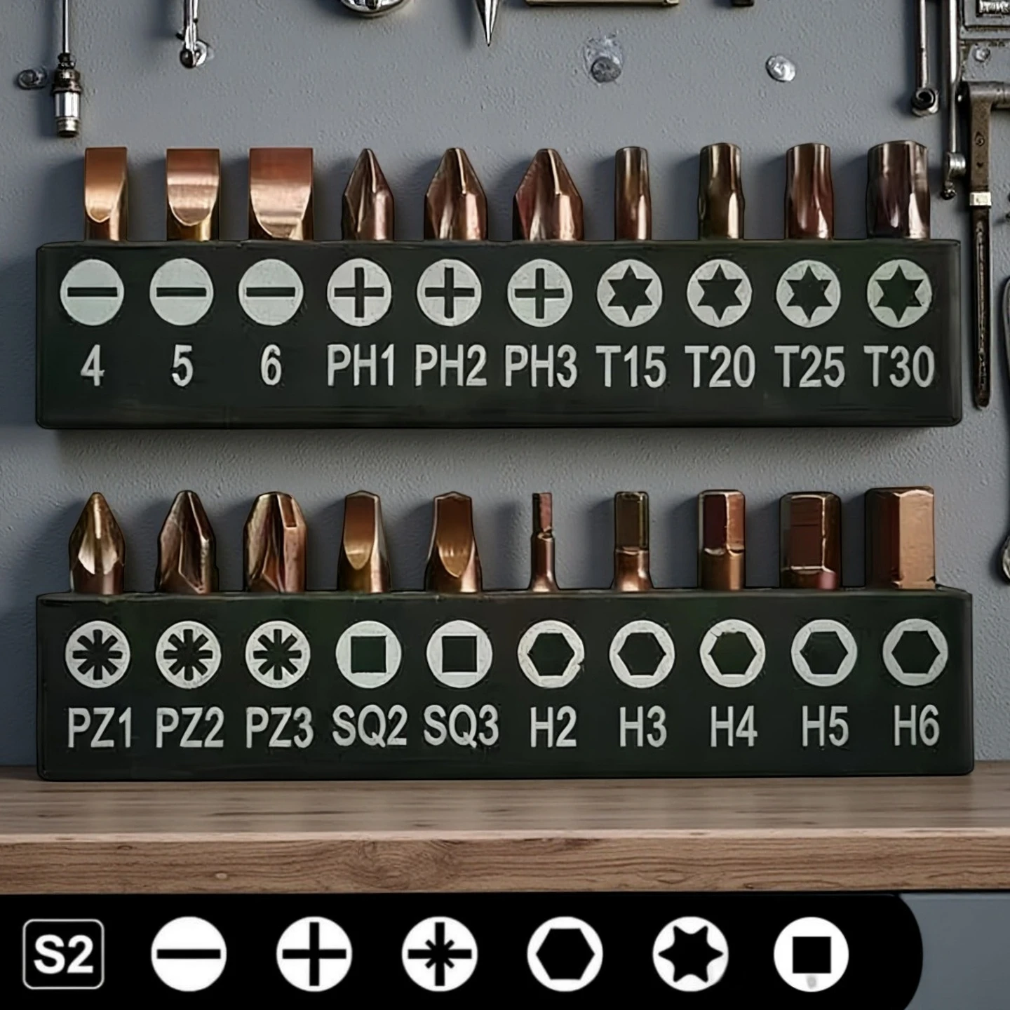1/4 Screwdriver Bit…
