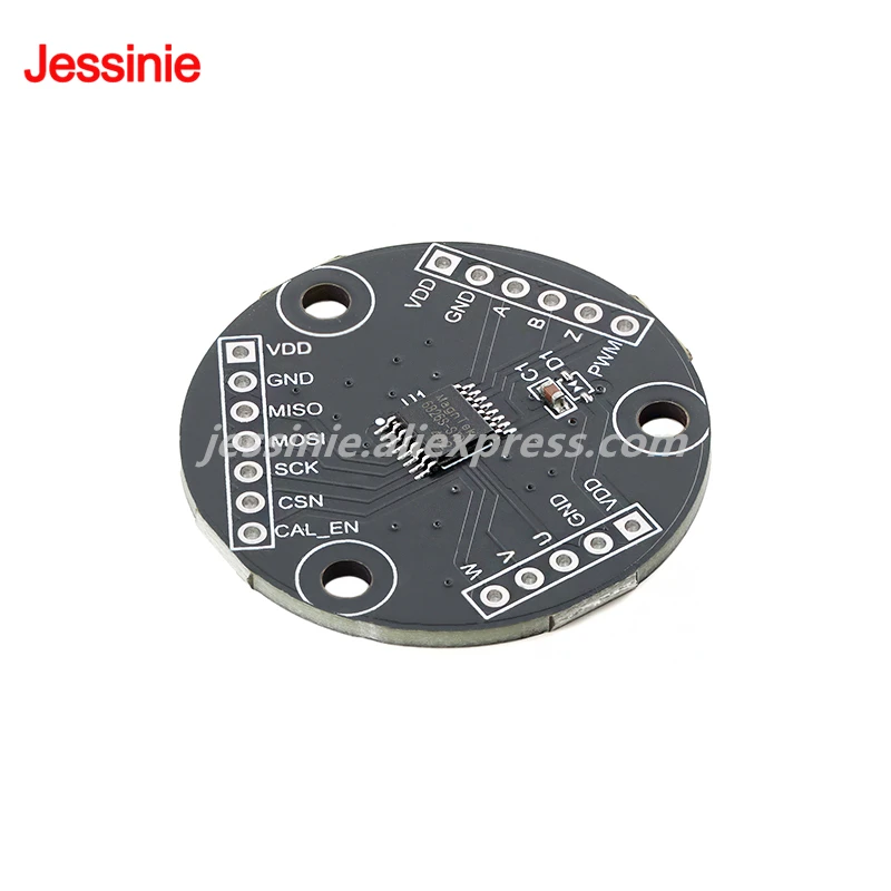 2pcs/1pc MT6826S High Precision High Speed Magnetic Encoder Angle Measurement Sensor Module ABZ UVW for Arduino