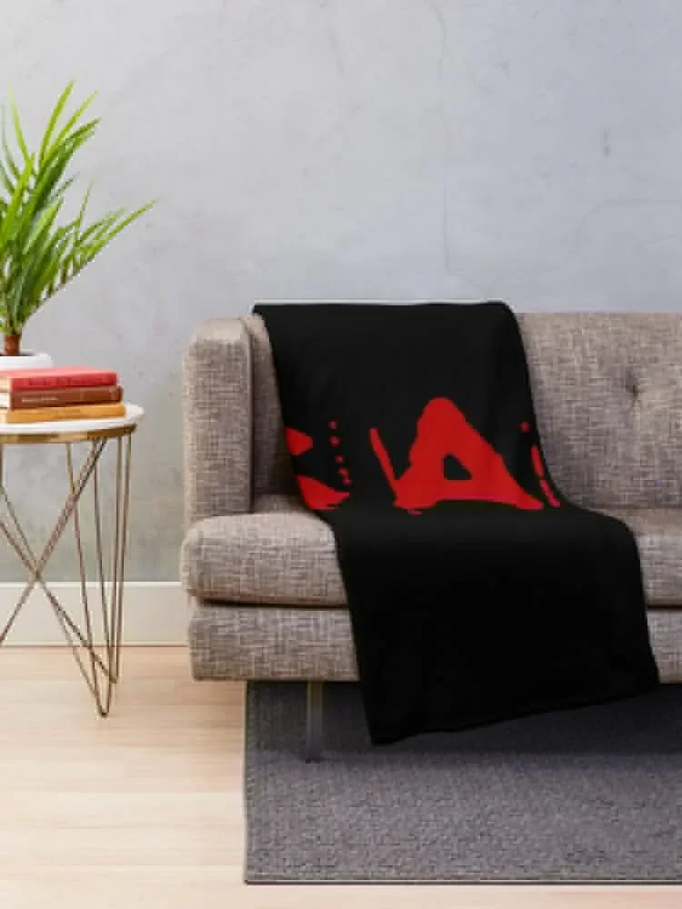 Saw movie logo horror Throw Blanket for winter Bed Fashionable funny gift Blankets