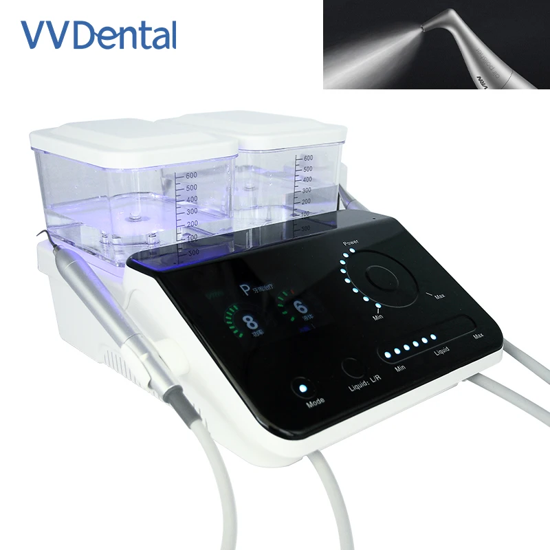 Ultrasonic Dental Scaler Ultrasonic Tooth Cleaner Cavitation Ultrasound Dental Ultrasound With Bicarbonate Jet