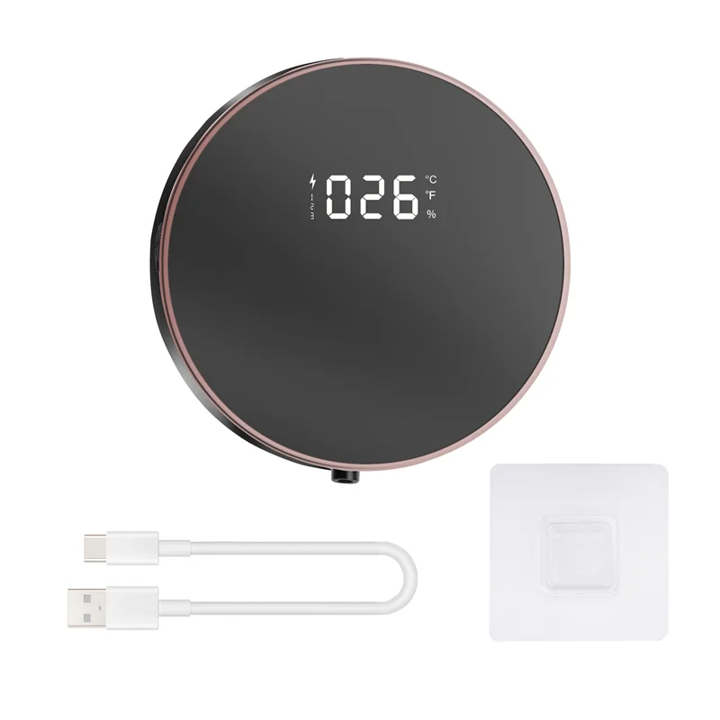 MAKE-300 мл дозаторы пенного мыла безпресс автоматический датчик пенного мыла дозатор жидкости настенное крепление мыло с цифровым дисплеем