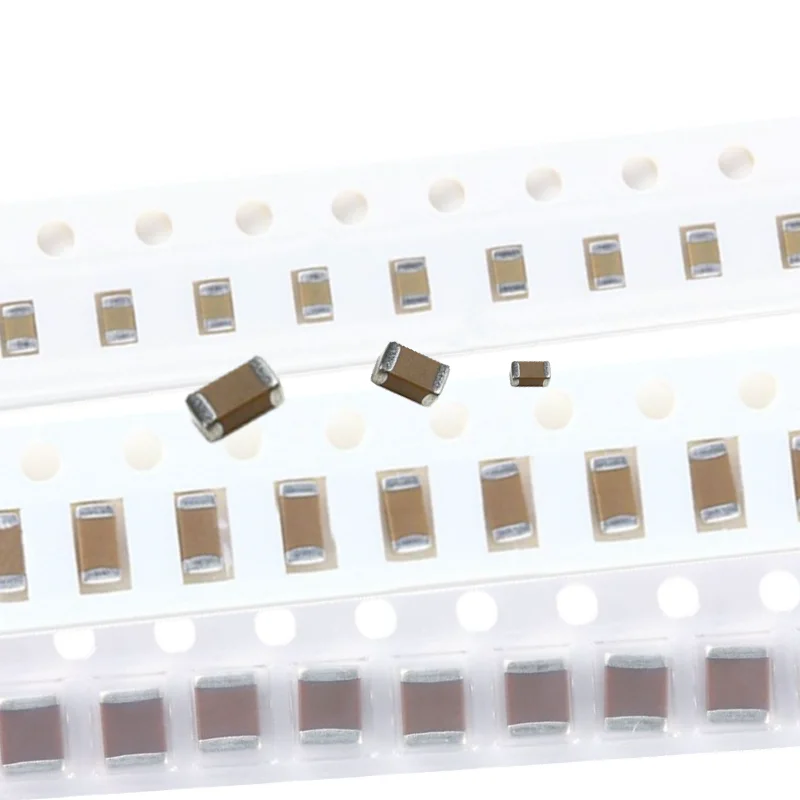 Capacitores cerâmicos da microplaqueta, SMD 0402, 473K, 47NF, 16V, 25V, 50V, precisão 10%, X7R, 1005, 100 PCes